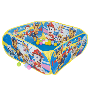 SPIN MASTER – Piscina de Bolas Paw Patrol con 20 Pelotas – Zona de Juegos Infantil Plegable