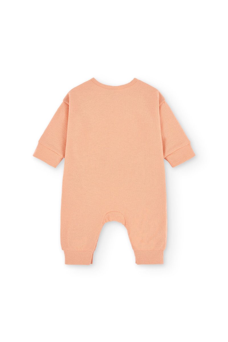 Pelele de recién nacido naranja | Pequeños hippies - Imagen 4