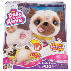 PETS ALIVE – Poppy Perro Interactivo que Baila y Canta – Peluche Musical Infantil