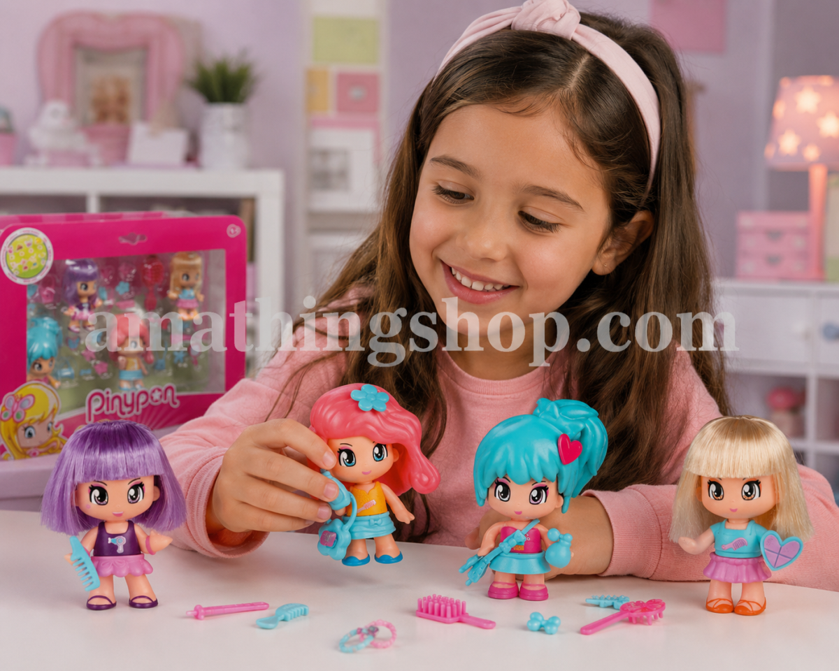 FAMOSA – FAMOSA – Figuras Pinypon Peinados Edición Limitada – Pelo Real y Accesorios - Imagen 4