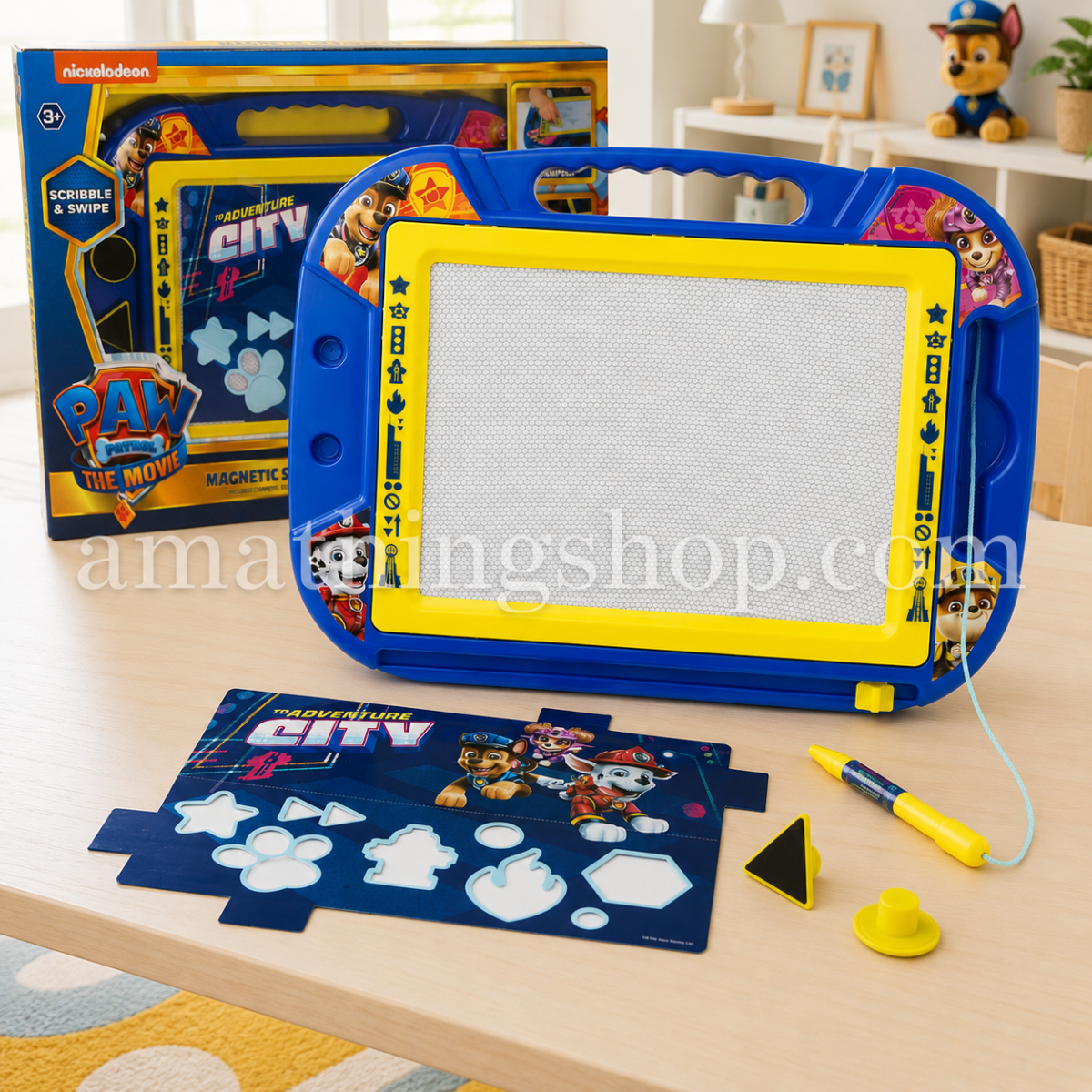 PAW PATROL – Pizarra Mágica Magnética Paw Patrol The Movie Infantil 3+ - Imagen 5