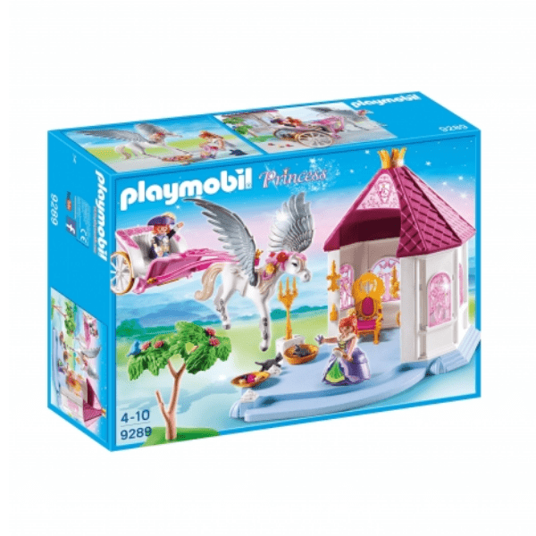 PLAYMOBIL – Castillo de princesa con Pegaso y carroza – Edición limitada 9289 - Imagen 2