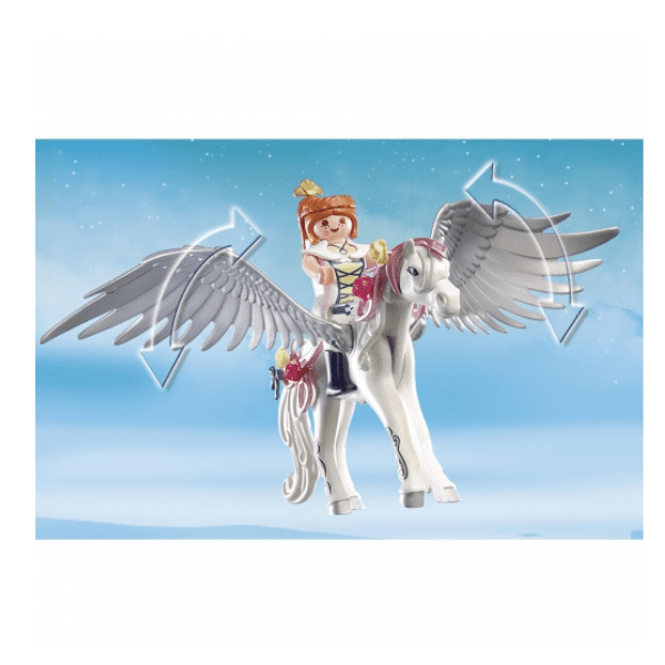 PLAYMOBIL – Castillo de princesa con Pegaso y carroza – Edición limitada 9289 - Imagen 5