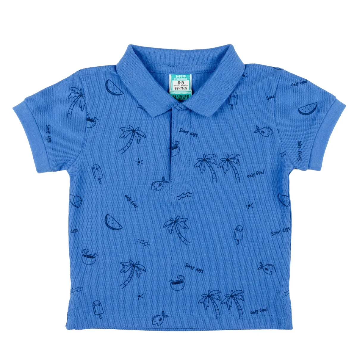 Polo de bebé estampado - Imagen 2