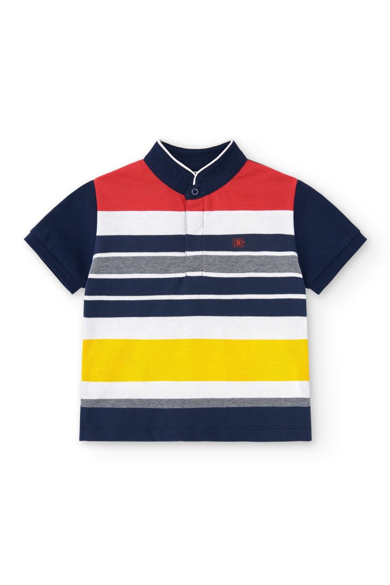 Polo niño rayas multicolor - Imagen 4