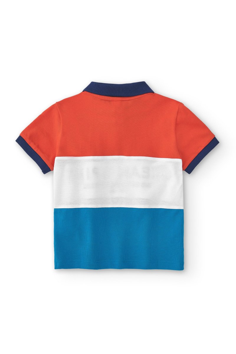 Polo de niño tricolor - Imagen 5