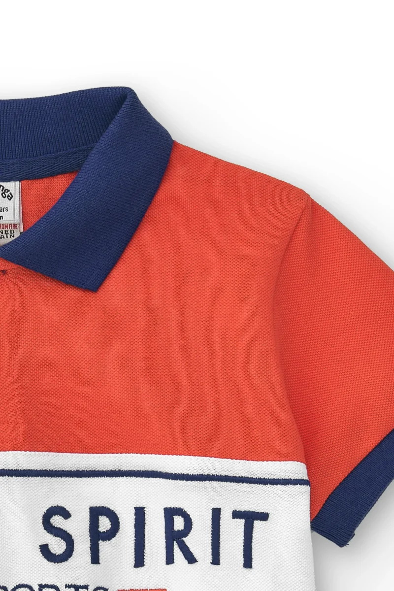 Polo de niño tricolor - Imagen 6