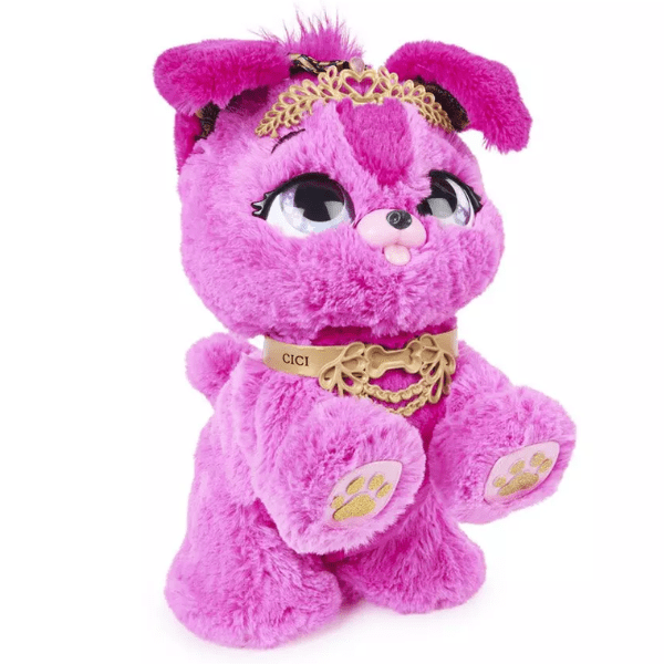 PRESENT PETS – Sparkle Princess Pup Mazie o Cici peluche interactivo sorpresa niña 5 años - Imagen 4