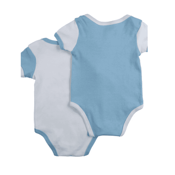 REAL MADRID – Pack 2 Bodies Real Madrid bebé oficial | Algodón suave 24 meses - Imagen 3