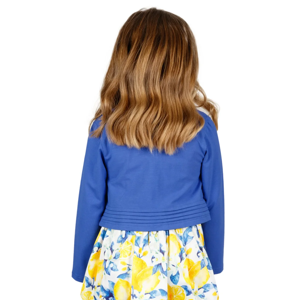 Rebeca bolero niña azulón - Imagen 8