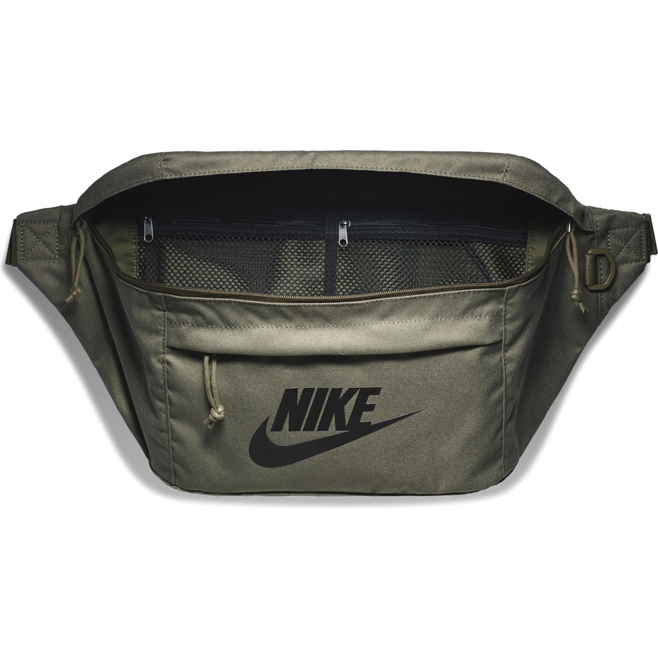 NIKE – Riñonera Nike Tech Hip Pack BA5751-222 Verde Militar Unisex Tipo Bandolera Grande - Imagen 4