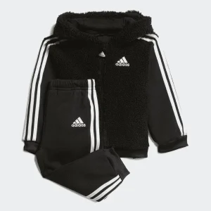 ADIDAS – Chándal Adidas Niño 3-4 Años 104 cm Negro con Capucha GD3918