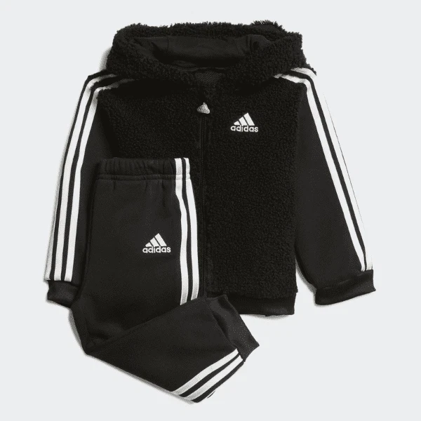 ADIDAS – Chándal Adidas Niño 3-4 Años 104 cm Negro con Capucha GD3918