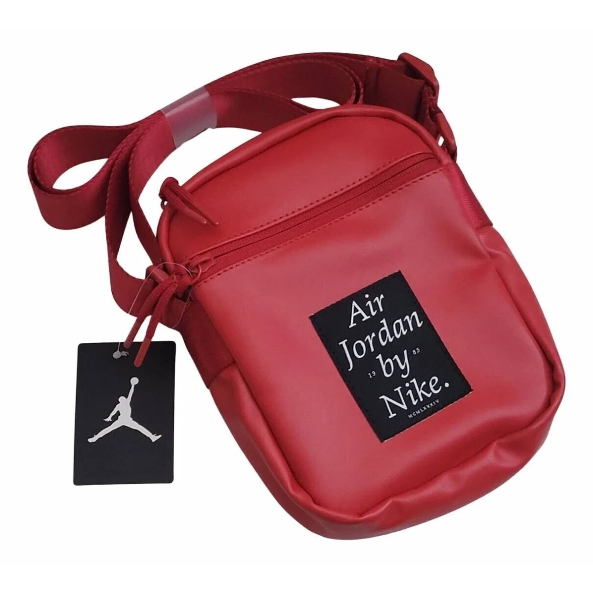 NIKE – Bolso Rojo Bandolera 22x15x4cm Unisex Cruzado Edición Limitada - Imagen 7