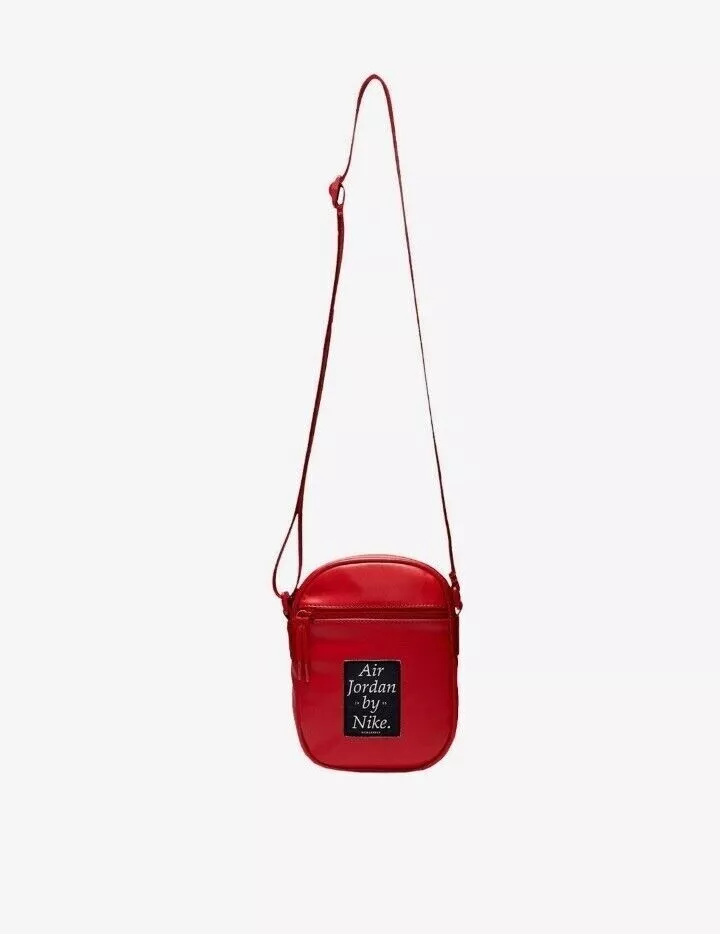 NIKE – Bolso Rojo Bandolera 22x15x4cm Unisex Cruzado Edición Limitada - Imagen 8
