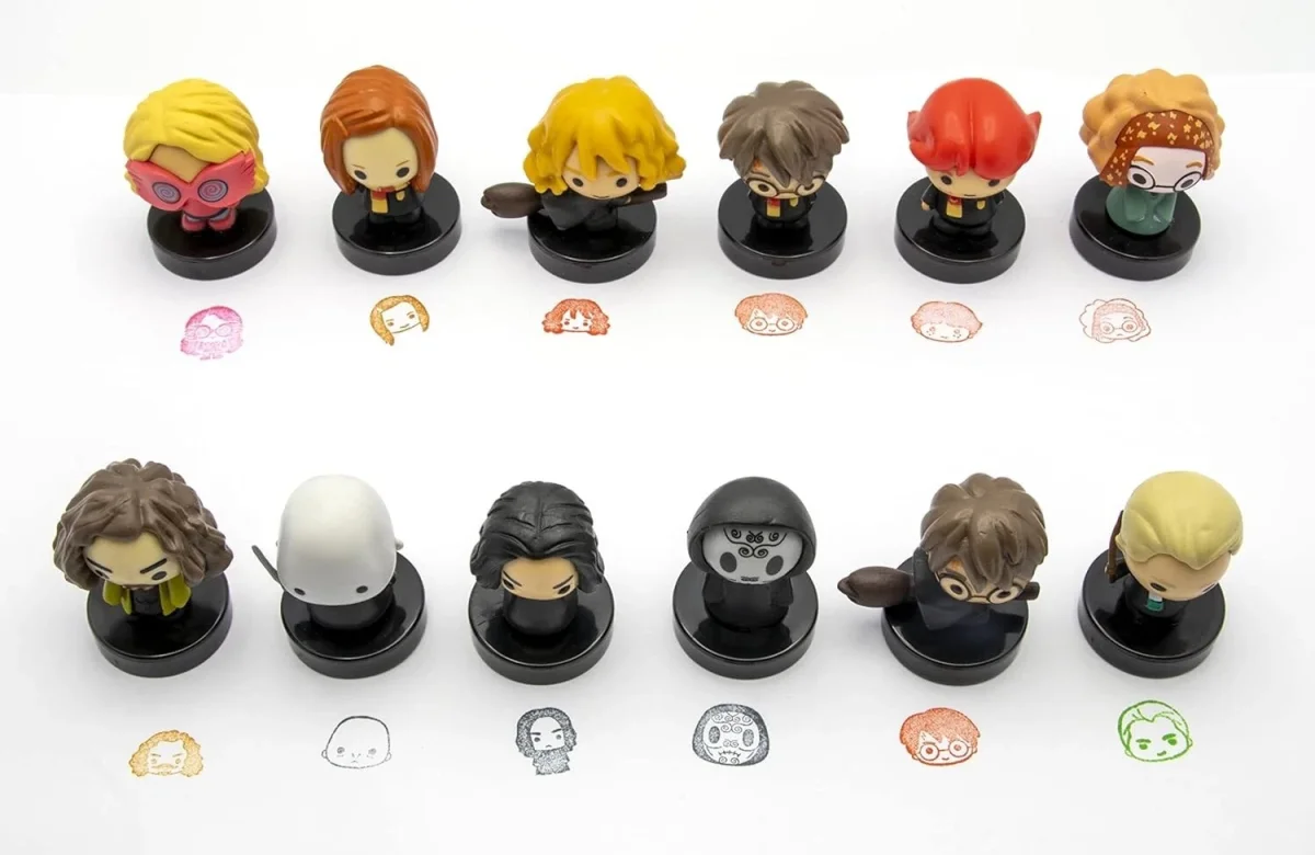 HARRY POTTER – Stampers Deluxe Box – Set 12 Figuras 3D con Sellos Coleccionables - Imagen 6