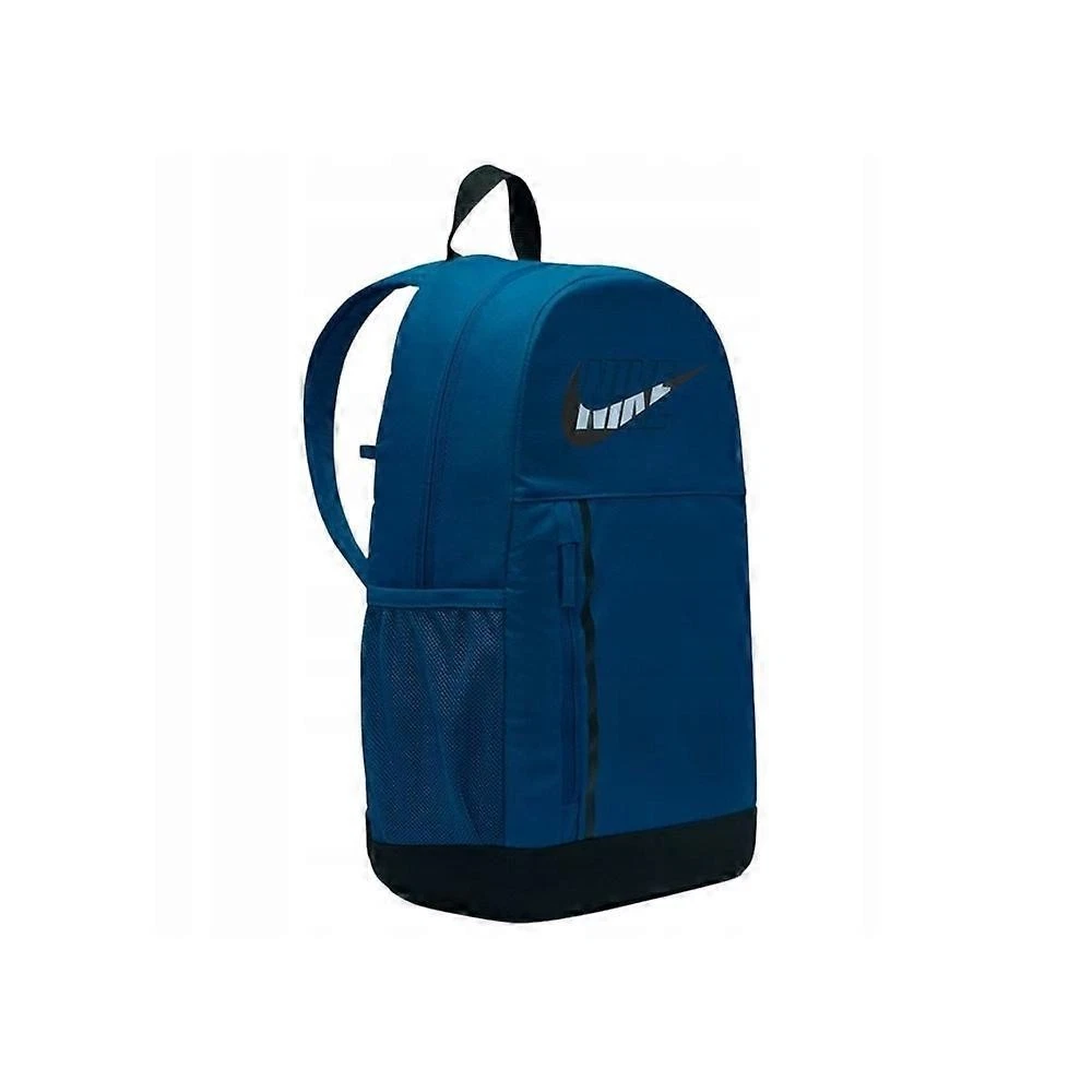 NIKE – Mochila Nike Elemental Azul y Negra 20L con Estuche – Unisex Escolar y Gym - Imagen 9