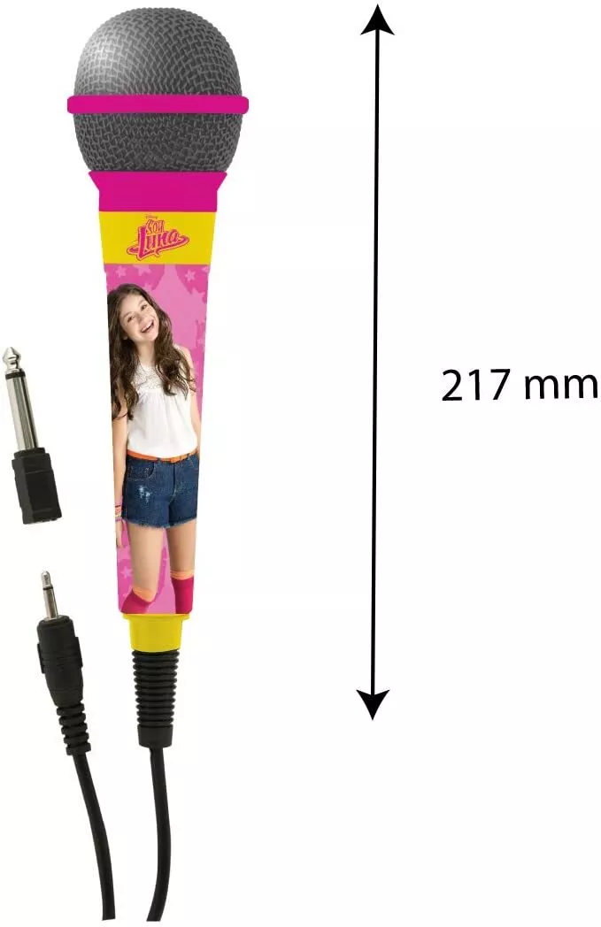SOY LUNA – Micrófono Karaoke Soy Luna Disney Lexibook MIC100SL para niñas - Imagen 5