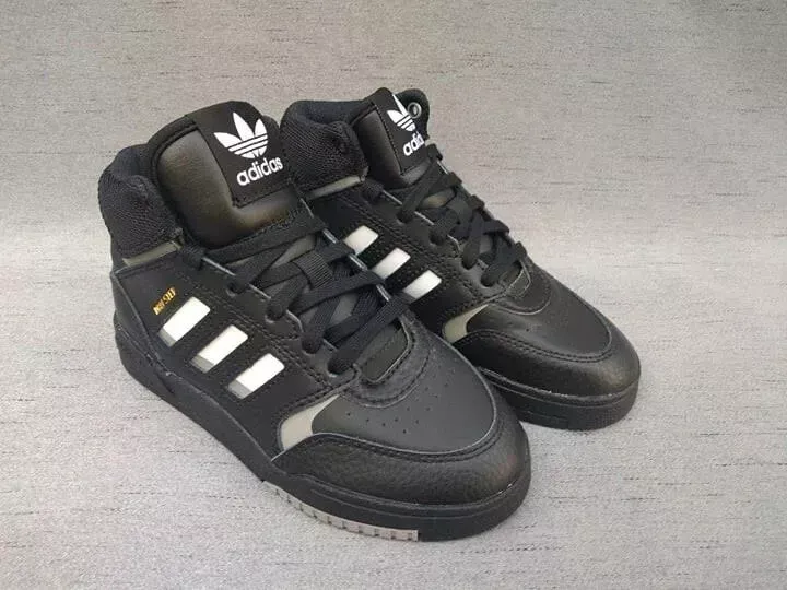 ADIDAS – Botas Deportivas Niños Drop Step C FV3120 – Niño Niña Negras Retro Tallas 29, 34 y 35 – Últimas Rebajadas - Imagen 3