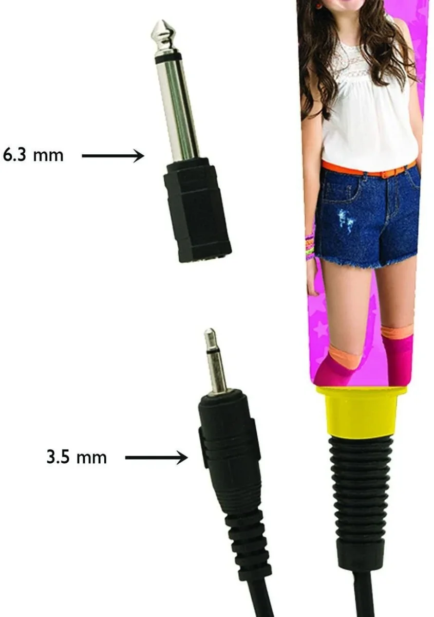 SOY LUNA – Micrófono Karaoke Soy Luna Disney Lexibook MIC100SL para niñas - Imagen 7