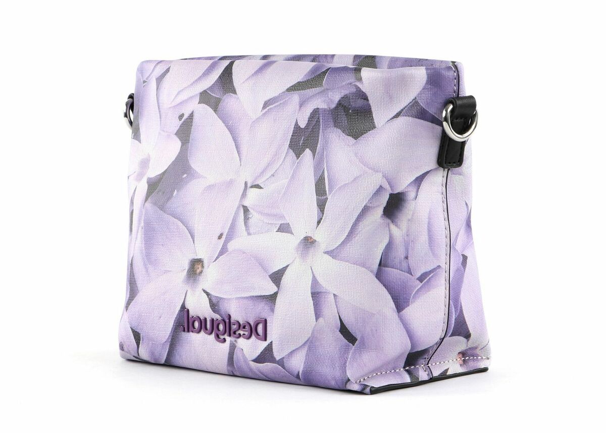 DESIGUAL – Bolso Bandolera Desigual Imperial Patch Calpe Lila | 22SAXPA1/3001 - Imagen 5