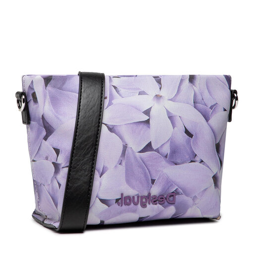 DESIGUAL – Bolso Bandolera Desigual Imperial Patch Calpe Lila | 22SAXPA1/3001 - Imagen 8