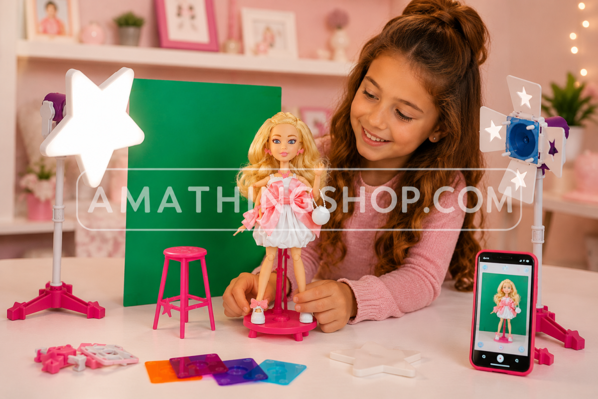 SNAPSTAR – Muñeca SnapStar Aspen Fashion Studio | Set Fotográfico Influencer | Rebajada - Imagen 3