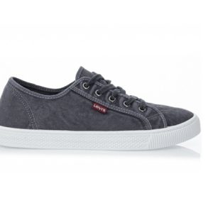 LEVI´S – Zapatillas Levi’s Malibu Beach Hombre Gris Talla 44 – Lona Casual