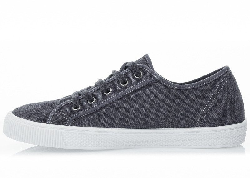 LEVI´S – Zapatillas Levi’s Malibu Beach Hombre Gris Talla 44 – Lona Casual - Imagen 6