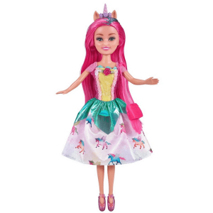 Sparkle Girlz – Muñeca Unicornio Princesa Sparkle Girlz | Pelo Rosa y Accesorios | Talla 30cm