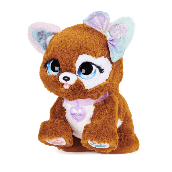 SPIN MASTER – Present Pets – Glitter Pup Cachorro Interactivo Sorpresa con Unboxing Mágico - Imagen 5