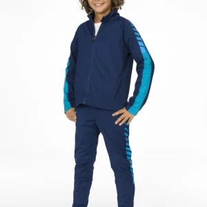 Sudadera abierta de niño marino