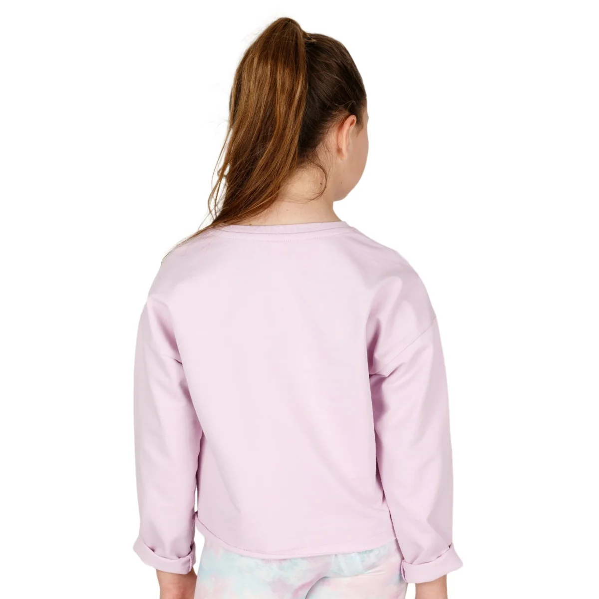Sudadera cerrada de niña morado - Imagen 6