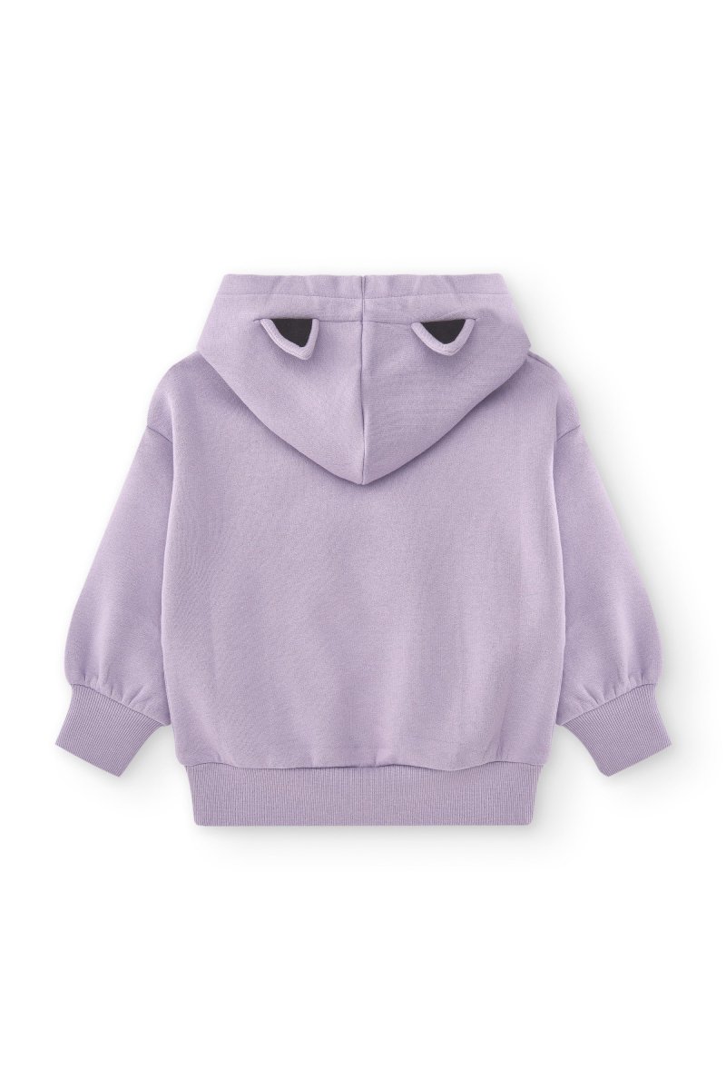 Sudadera de niña en color morado kitty - Imagen 5