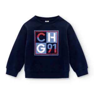 Sudadera cerrada de niño marino CHG