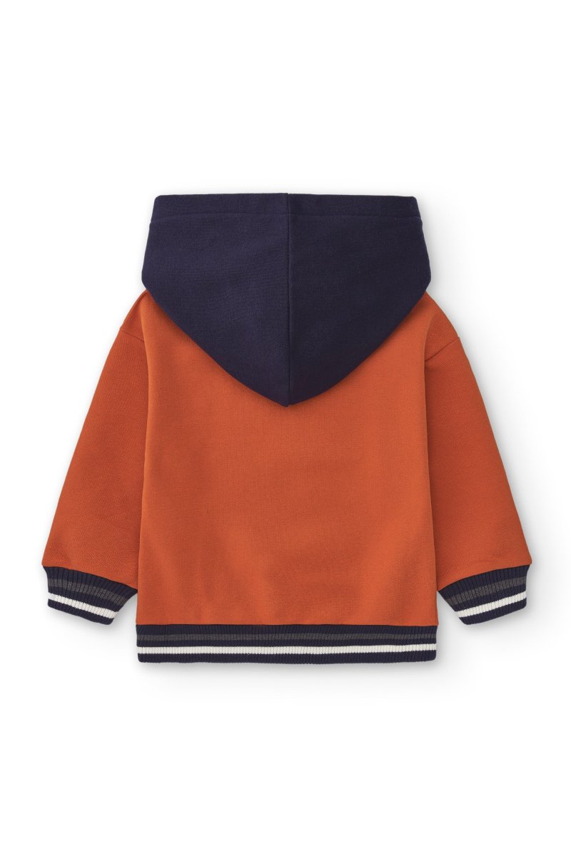 Sudadera con capucha de niño naranja CHG - Imagen 4