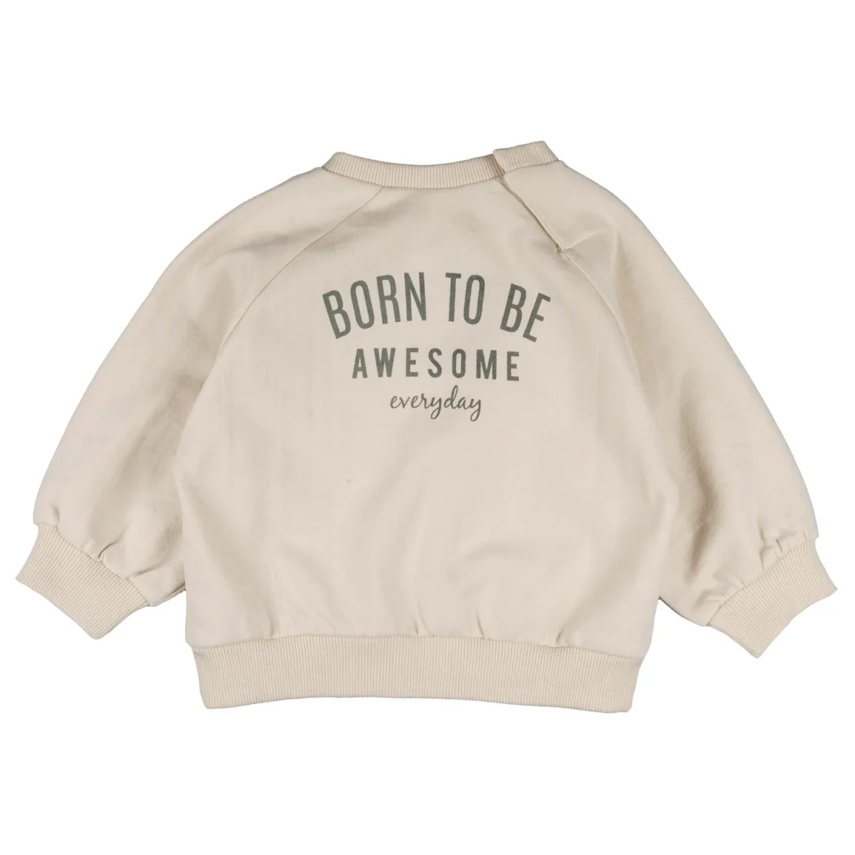 Sudadera de bebé color piedra - Imagen 5