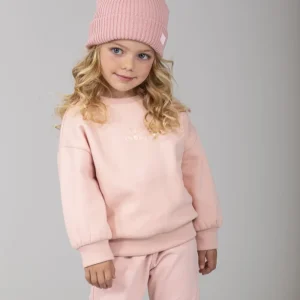 Sudadera de bebé rosa Smile