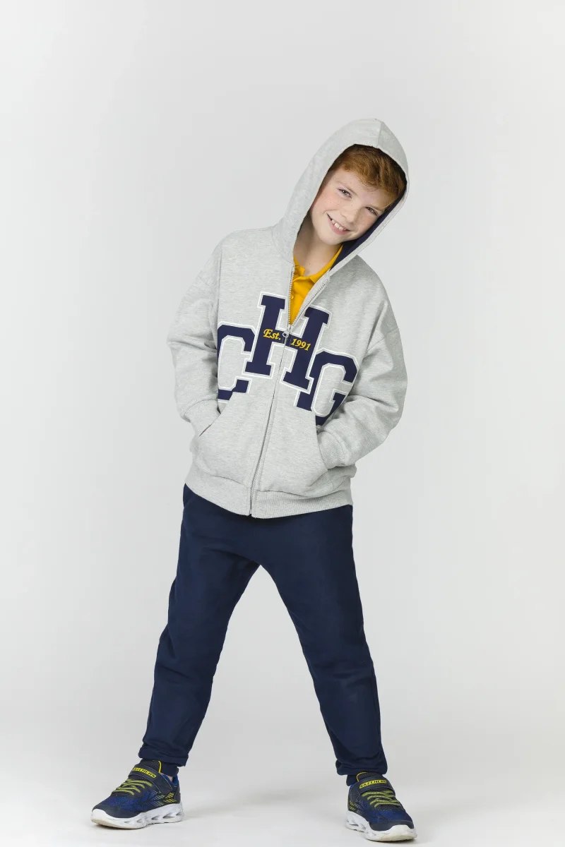 Sudadera de niño gris CHG - Imagen 4