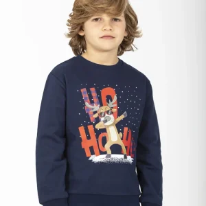 Sudadera de niño marino Deer Noel