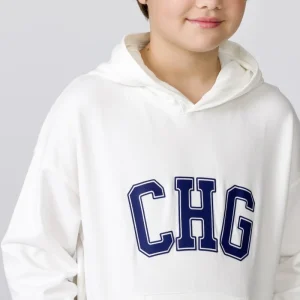 Sudadera beige claro con capucha - Charanga