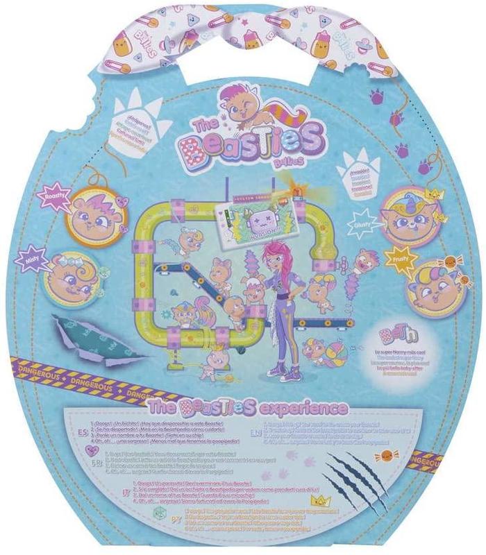 FAMOSA – The Beasties Bellies Misty Jewery Lover Muñeca Bellies joyas 13 cm Famosa regalo niña - Imagen 5