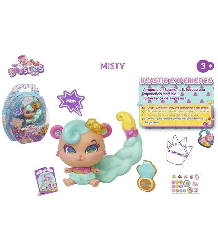 FAMOSA – The Beasties Bellies Misty Jewery Lover Muñeca Bellies joyas 13 cm Famosa regalo niña - Imagen 6