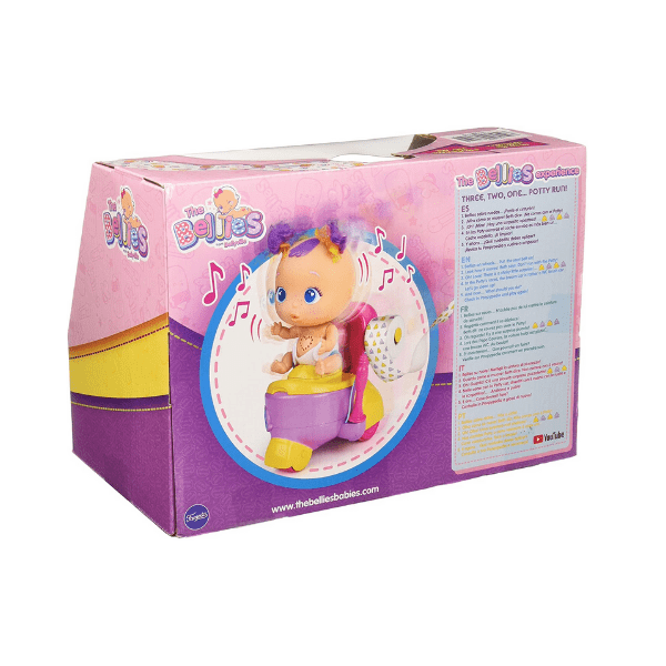 FAMOSA – The Bellies Potty Car Famosa 7015140 Orinal con Ruedas y Sorpresas - Imagen 3
