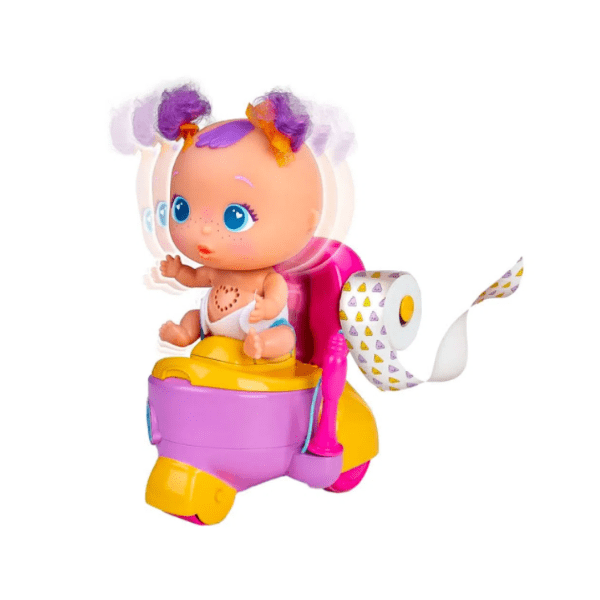 FAMOSA – The Bellies Potty Car Famosa 7015140 Orinal con Ruedas y Sorpresas - Imagen 4