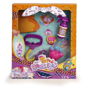 FAMOSA – The Bellies Beasties Kit Accesorios Mascotas Famosa | Juego de cuidado infantil