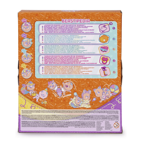FAMOSA – The Bellies Beasties Kit Accesorios Mascotas Famosa | Juego de cuidado infantil - Imagen 4