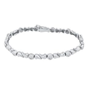 Pulsera Riviere Diamantes 0.50cts