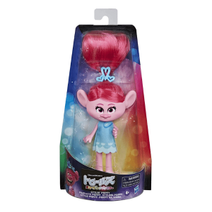 TROLLS – Muñeca Poppy Trolls World Tour Hasbro Fashion 14 cm para niñas