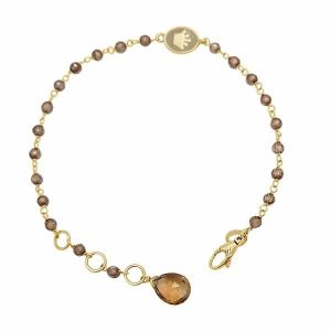Pulsera Cuarzo Fumé